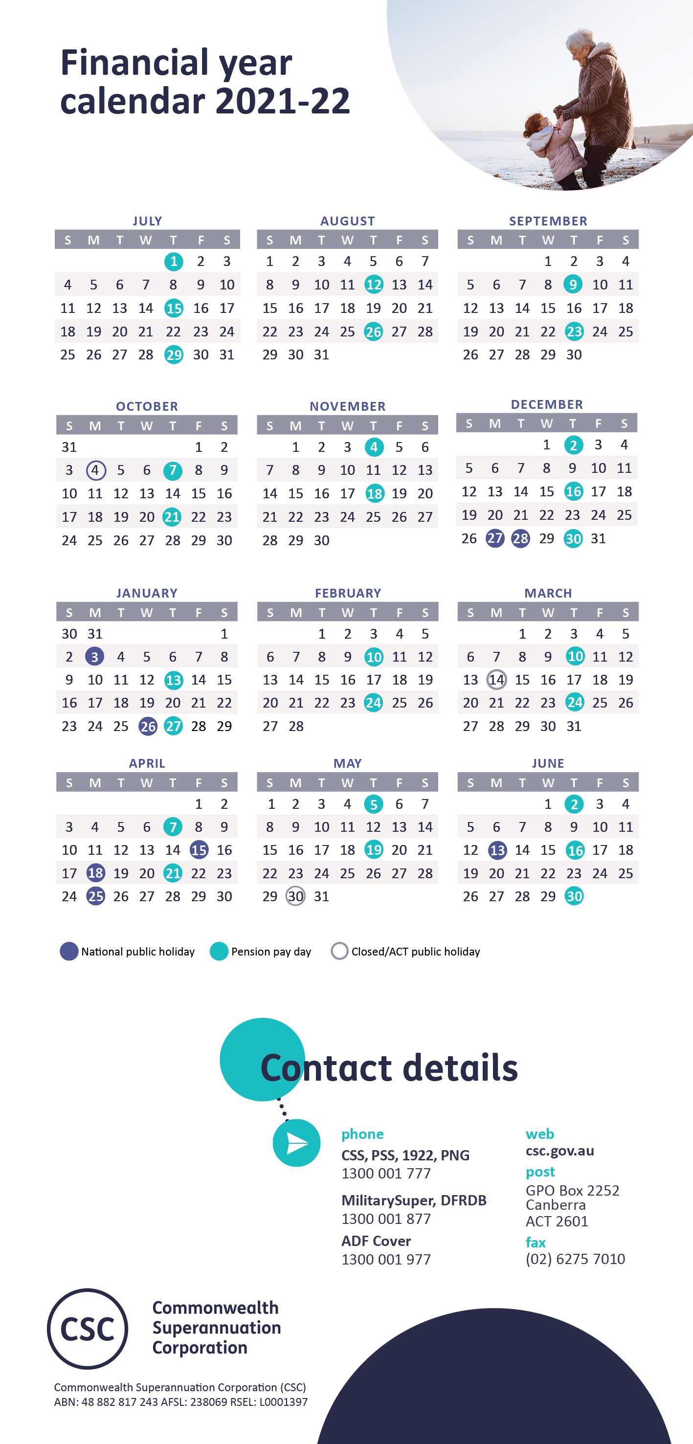 Ss Payment Calendar 2023 Payday | Pensioner | Retirement | Members - Csc
