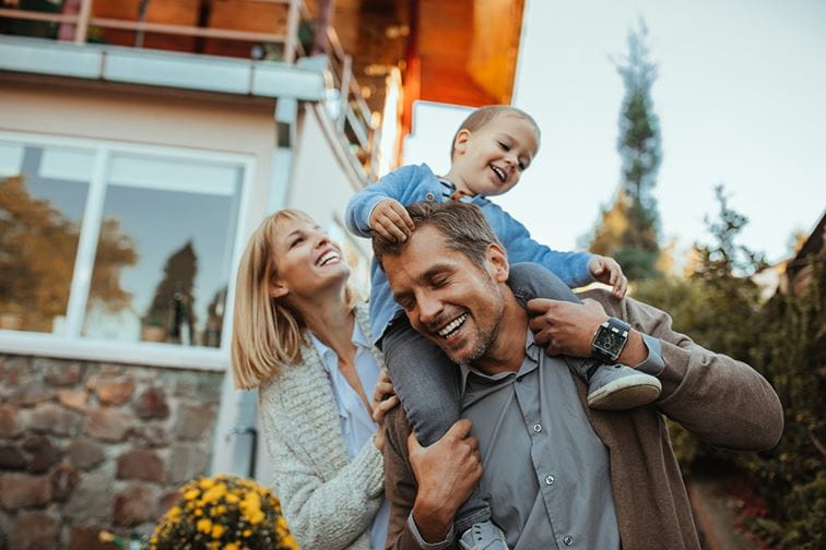 Young family